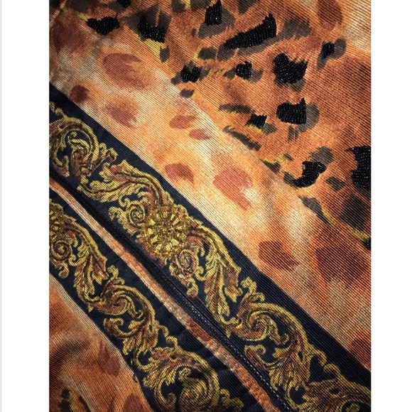 Bead-embellished animal print comfy jacket-⭐️on Fall 2024 fashion season catwalk - Picture 7 of 16